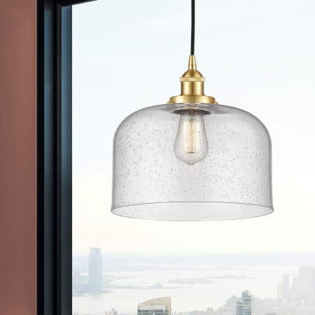 A large image of the Innovations Lighting 616-1PH-12-12-L Bell Pendant Alternate Image