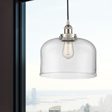 A large image of the Innovations Lighting 616-1PH-12-12-L Bell Pendant Alternate Image