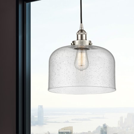 A large image of the Innovations Lighting 616-1PH-12-12-L Bell Pendant Alternate Image