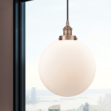 A large image of the Innovations Lighting 616-1PH-16-12 Beacon Pendant Alternate Image