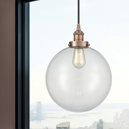 A large image of the Innovations Lighting 616-1PH-16-12 Beacon Pendant Alternate Image