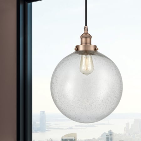 A large image of the Innovations Lighting 616-1PH-16-12 Beacon Pendant Alternate Image