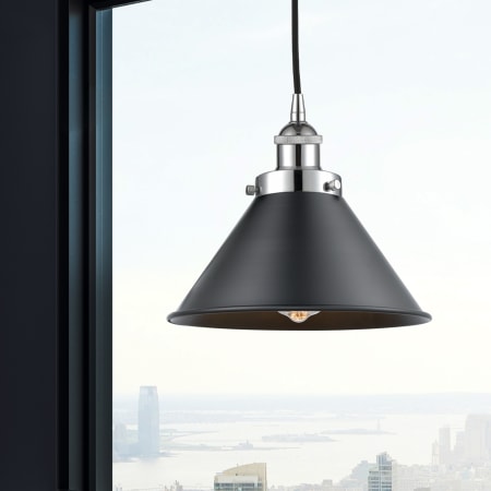 A large image of the Innovations Lighting 616-1PH-9-10 Briarcliff Pendant Alternate Image