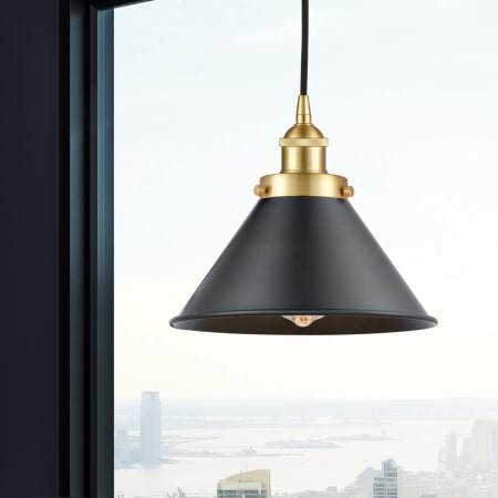 A large image of the Innovations Lighting 616-1PH-9-10 Briarcliff Pendant Alternate Image