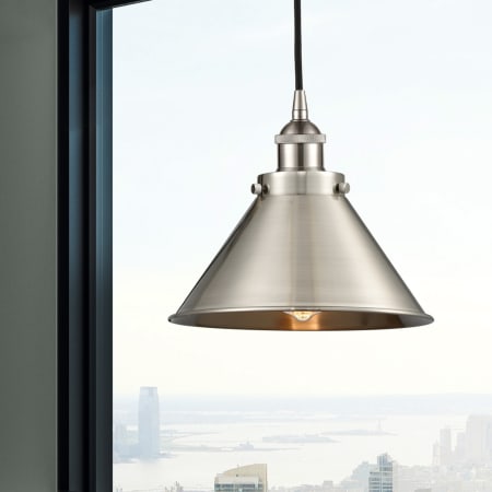 A large image of the Innovations Lighting 616-1PH-9-10 Briarcliff Pendant Alternate Image