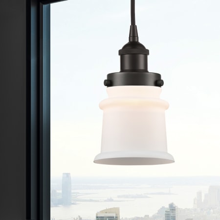 A large image of the Innovations Lighting 616-1PH-9-5 Canton Pendant Alternate Image