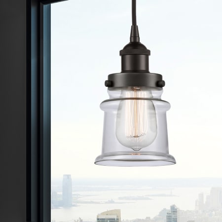 A large image of the Innovations Lighting 616-1PH-9-5 Canton Pendant Alternate Image