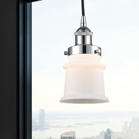 A large image of the Innovations Lighting 616-1PH-9-5 Canton Pendant Alternate Image