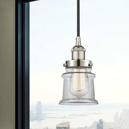 A large image of the Innovations Lighting 616-1PH-9-5 Canton Pendant Alternate Image
