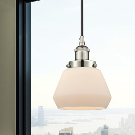 A large image of the Innovations Lighting 616-1PH-9-7 Fulton Pendant Alternate Image