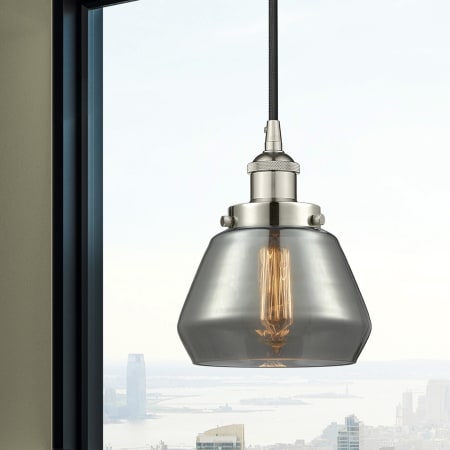 A large image of the Innovations Lighting 616-1PH-9-7 Fulton Pendant Alternate Image