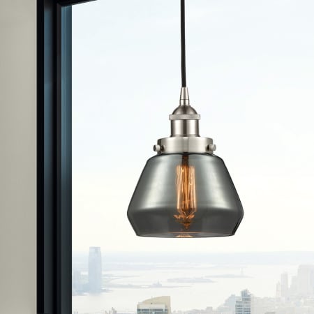 A large image of the Innovations Lighting 616-1PH-9-7 Fulton Pendant Alternate Image