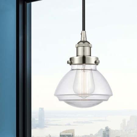 A large image of the Innovations Lighting 616-1PH-9-7 Olean Pendant Alternate Image