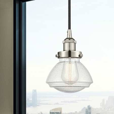 A large image of the Innovations Lighting 616-1PH-9-7 Olean Pendant Alternate Image