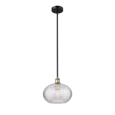 A large image of the Innovations Lighting 616-1S 10 12 Ithaca Pendant Alternate Image