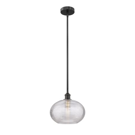 A large image of the Innovations Lighting 616-1S 10 12 Ithaca Pendant Alternate Image