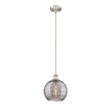 A large image of the Innovations Lighting 616-1S 11 10 Athens Deco Swirl Pendant Alternate Image