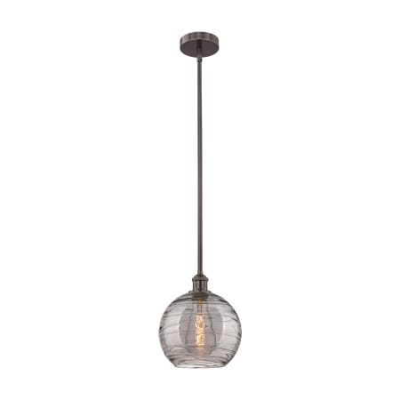 A large image of the Innovations Lighting 616-1S 11 10 Athens Deco Swirl Pendant Alternate Image