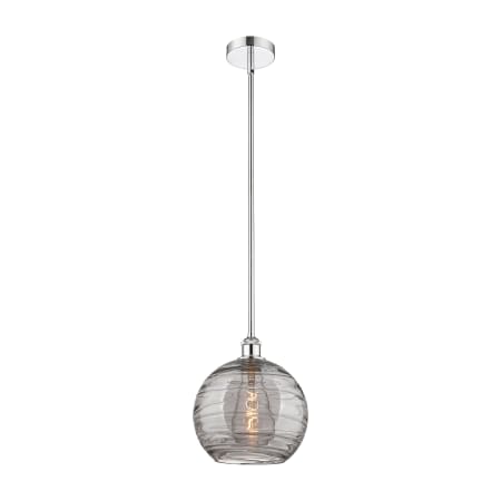 A large image of the Innovations Lighting 616-1S 11 10 Athens Deco Swirl Pendant Alternate Image