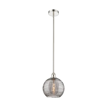 A large image of the Innovations Lighting 616-1S 11 10 Athens Deco Swirl Pendant Alternate Image