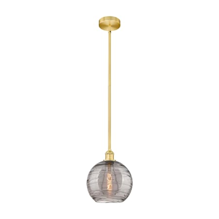 A large image of the Innovations Lighting 616-1S 11 10 Athens Deco Swirl Pendant Alternate Image