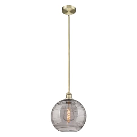 A large image of the Innovations Lighting 616-1S 13 12 Athens Deco Swirl Pendant Alternate Image