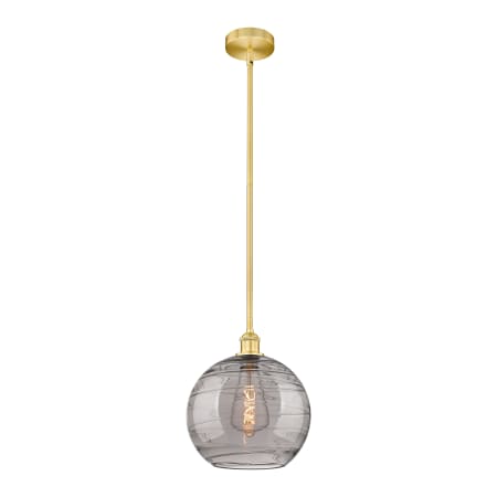 A large image of the Innovations Lighting 616-1S 13 12 Athens Deco Swirl Pendant Alternate Image