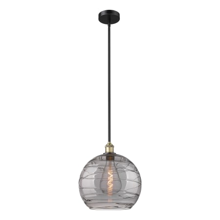 A large image of the Innovations Lighting 616-1S 15 14 Athens Deco Swirl Pendant Alternate Image