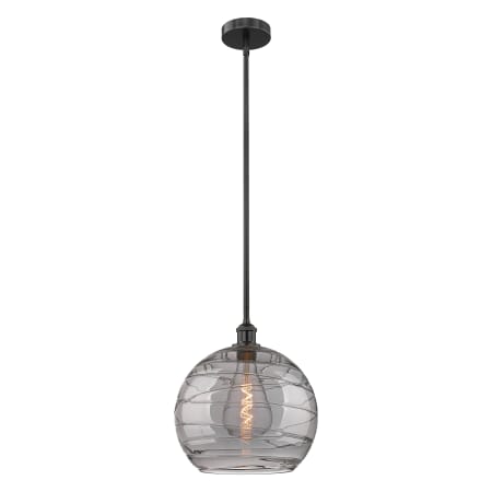 A large image of the Innovations Lighting 616-1S 15 14 Athens Deco Swirl Pendant Alternate Image