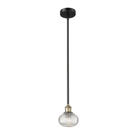 A large image of the Innovations Lighting 616-1S 7 6 Ithaca Pendant Alternate Image