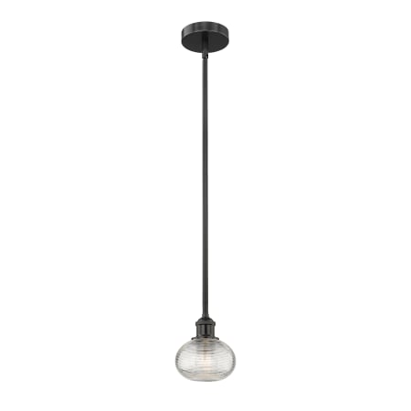 A large image of the Innovations Lighting 616-1S 7 6 Ithaca Pendant Alternate Image