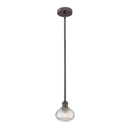 A large image of the Innovations Lighting 616-1S 7 6 Ithaca Pendant Alternate Image