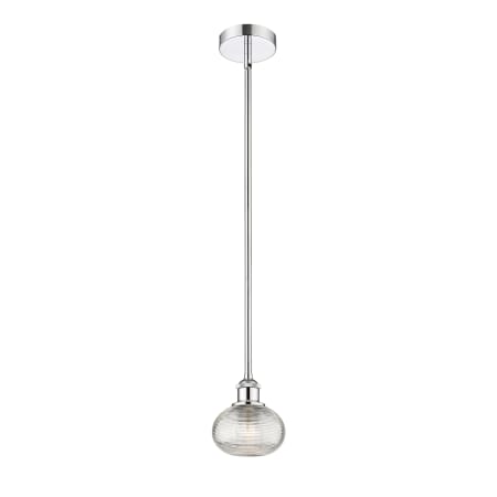 A large image of the Innovations Lighting 616-1S 7 6 Ithaca Pendant Alternate Image