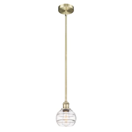 A large image of the Innovations Lighting 616-1S 7 6 Rochester Pendant Alternate Image