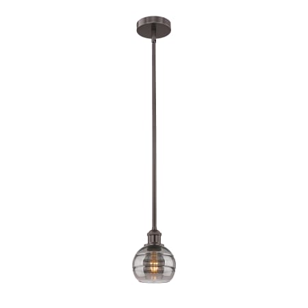 A large image of the Innovations Lighting 616-1S 7 6 Rochester Pendant Alternate Image