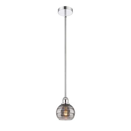 A large image of the Innovations Lighting 616-1S 7 6 Rochester Pendant Alternate Image