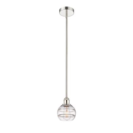 A large image of the Innovations Lighting 616-1S 7 6 Rochester Pendant Alternate Image