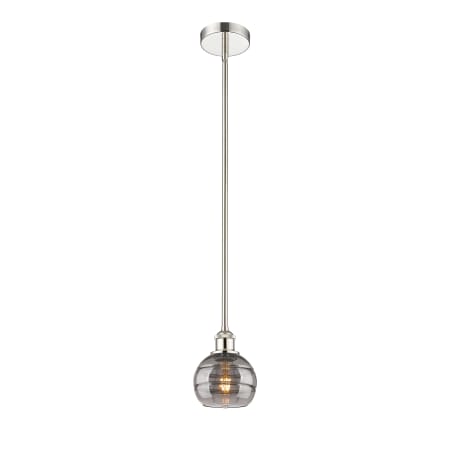 A large image of the Innovations Lighting 616-1S 7 6 Rochester Pendant Alternate Image
