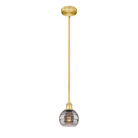 A large image of the Innovations Lighting 616-1S 7 6 Rochester Pendant Alternate Image