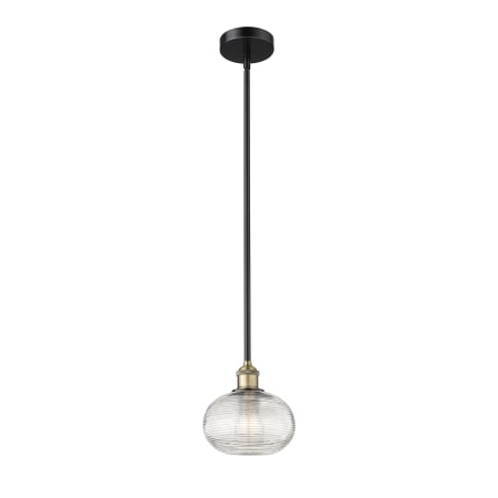 A large image of the Innovations Lighting 616-1S 8 8 Ithaca Pendant Alternate Image