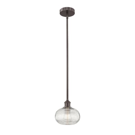 A large image of the Innovations Lighting 616-1S 8 8 Ithaca Pendant Alternate Image