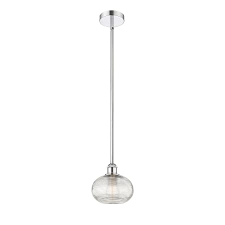 A large image of the Innovations Lighting 616-1S 8 8 Ithaca Pendant Alternate Image