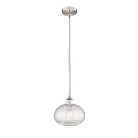 A large image of the Innovations Lighting 616-1S 9 10 Ithaca Pendant Alternate Image