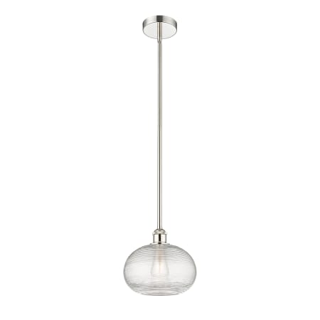 A large image of the Innovations Lighting 616-1S 9 10 Ithaca Pendant Alternate Image