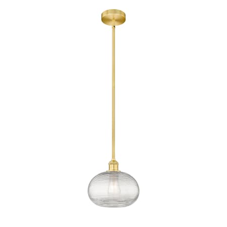 A large image of the Innovations Lighting 616-1S 9 10 Ithaca Pendant Alternate Image