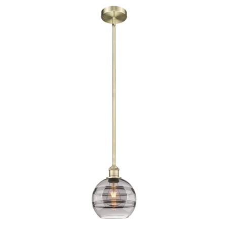 A large image of the Innovations Lighting 616-1S 9 8 Rochester Pendant Alternate Image