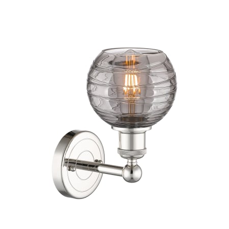 A large image of the Innovations Lighting 616-1W 10 6 Athens Deco Swirl Sconce Alternate Image