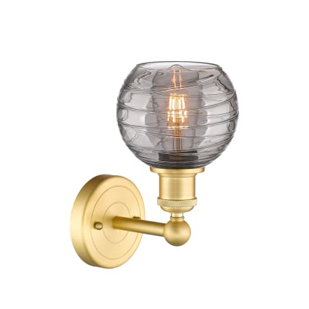 A large image of the Innovations Lighting 616-1W 10 6 Athens Deco Swirl Sconce Alternate Image