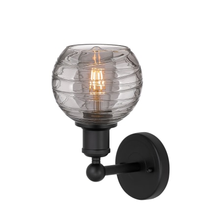 A large image of the Innovations Lighting 616-1W 10 6 Athens Deco Swirl Sconce Alternate Image