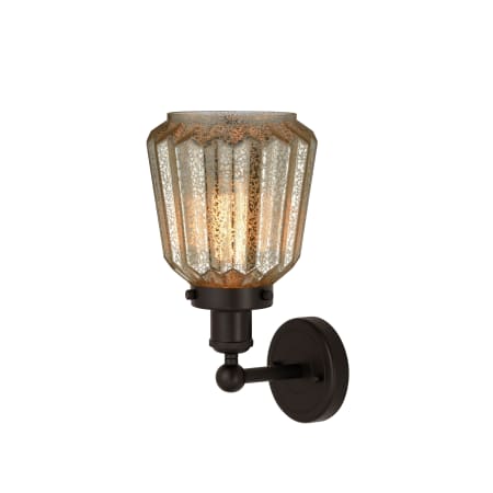 A large image of the Innovations Lighting 616-1W-10-7 Chatham Sconce Alternate Image